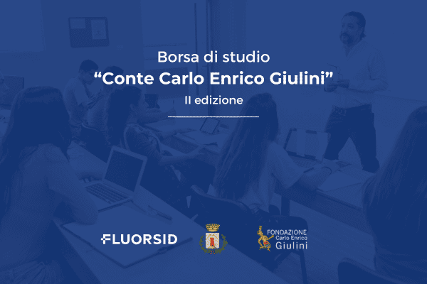 FLUORSID rinnova la borsa di studio “Conte Carlo Enrico Giulini”